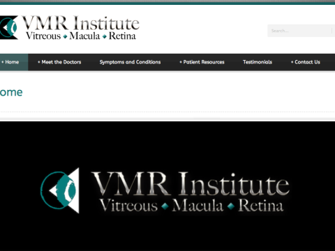 Website Design VMR Institute | Website Design, Orange County, CA