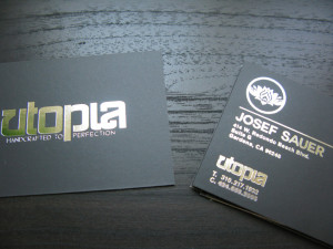 Foil Business Cards III | Website Design, Orange County, CA