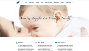 Gynecology Website Design